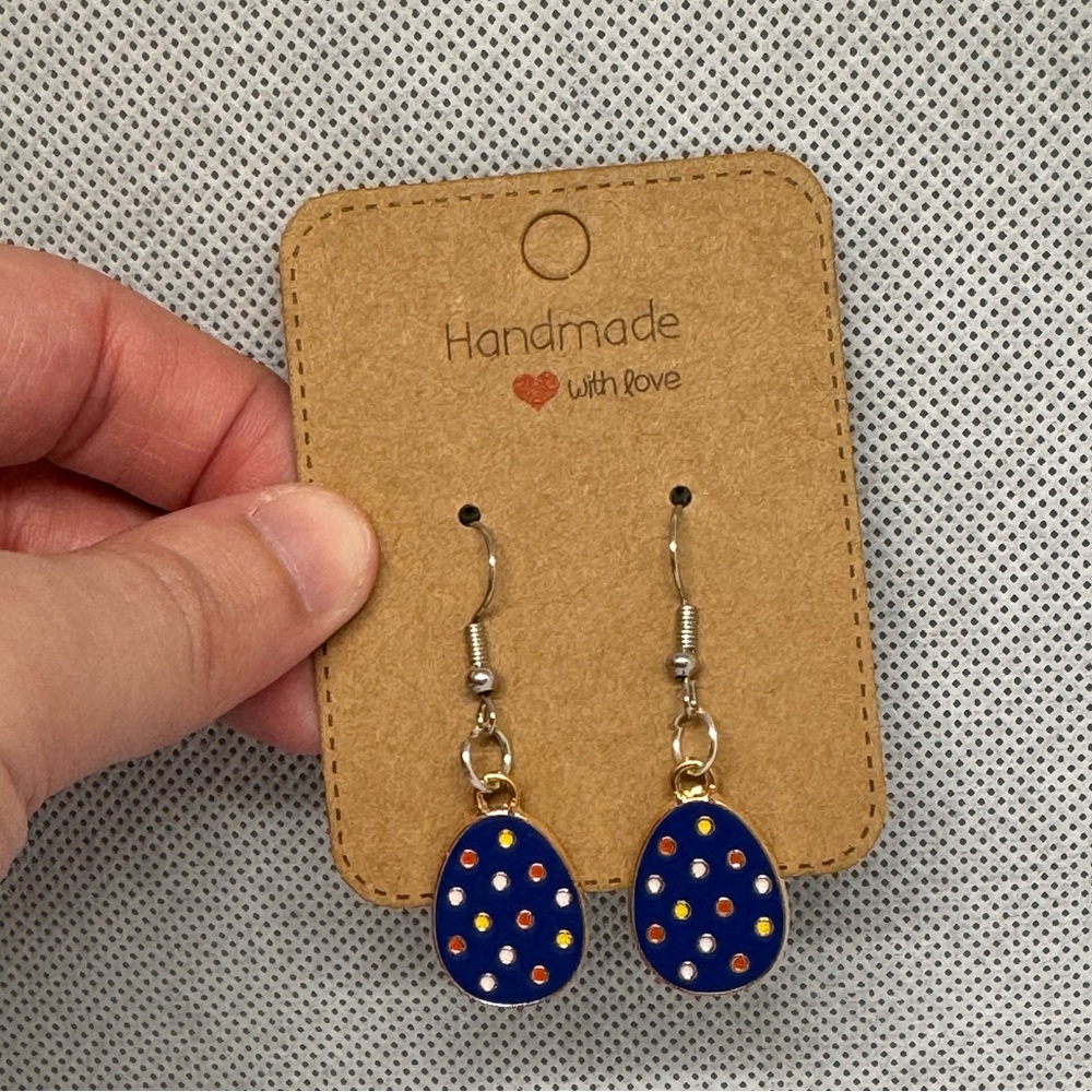 Handmade Easter Egg Earrings
